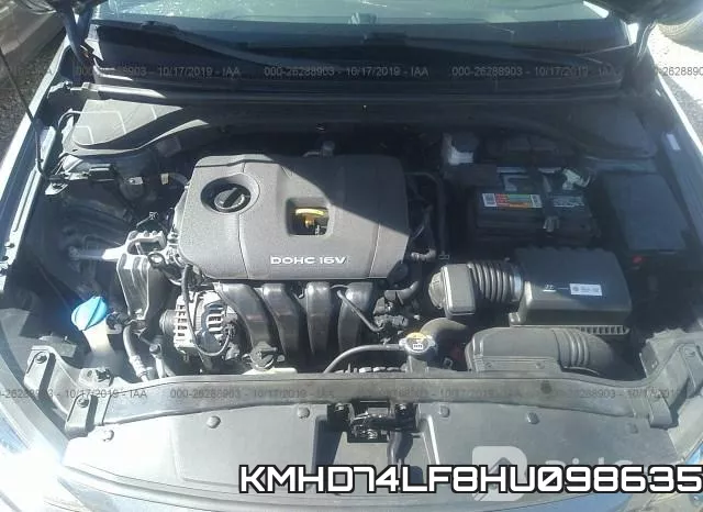 KMHD74LF8HU098635 фото 2