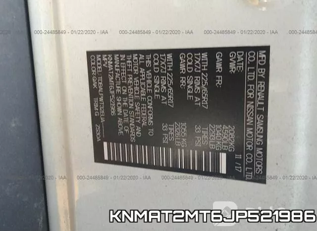 KNMAT2MT6JP521986 фото 10