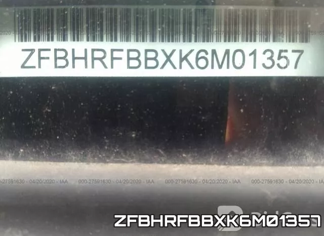 ZFBHRFBBXK6M01357 фото 10