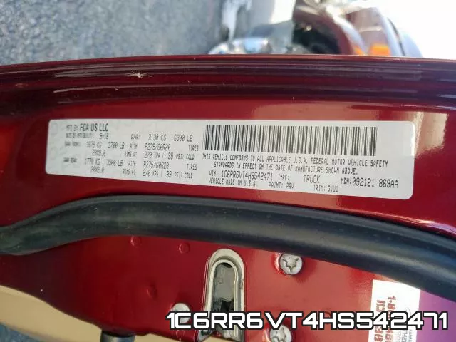 1C6RR6VT4HS542471 фото 2