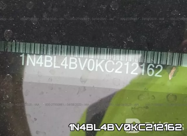 1N4BL4BV0KC212162 фото 10