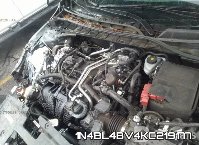 1N4BL4BV4KC219177 фото 2