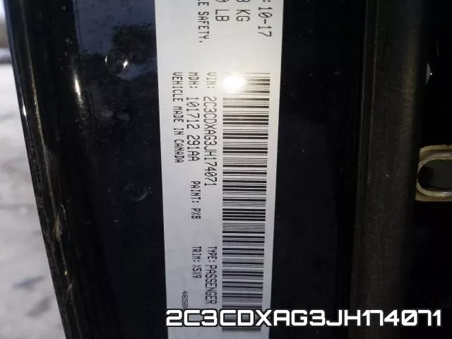 2C3CDXAG3JH174071 фото 2