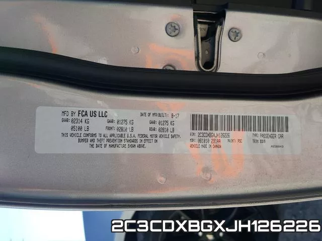 2C3CDXBGXJH126226 фото 2