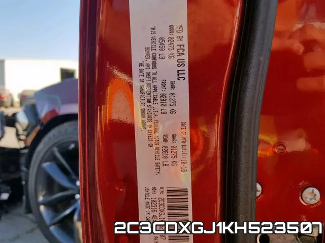 2C3CDXGJ1KH523507 фото 2
