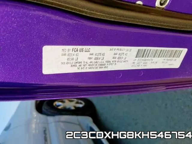 2C3CDXHG8KH546754 фото 2