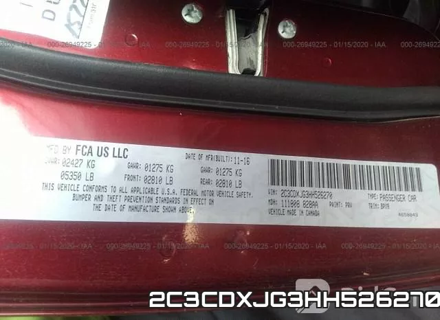 2C3CDXJG3HH526270 фото 10