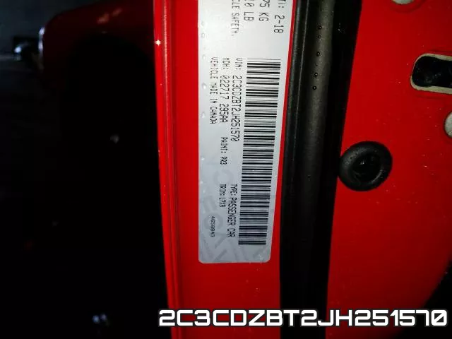 2C3CDZBT2JH251570 фото 2
