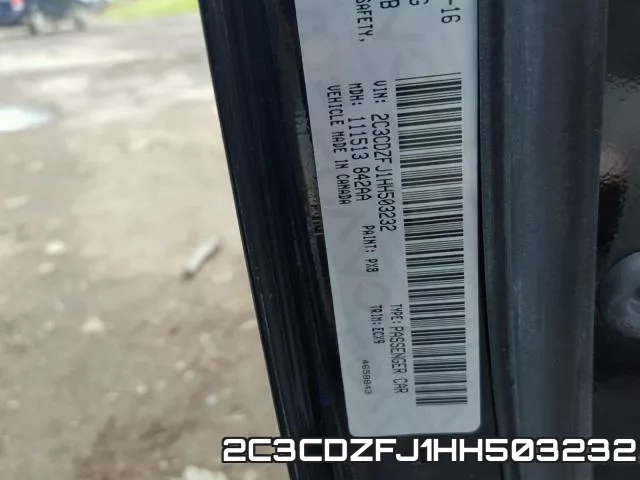 2C3CDZFJ1HH503232 фото 2