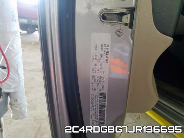 2C4RDGBG7JR136695 фото 2