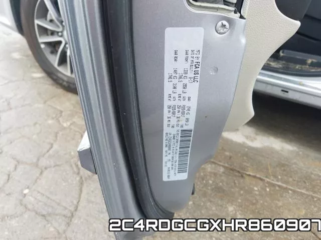 2C4RDGCGXHR860907 фото 2