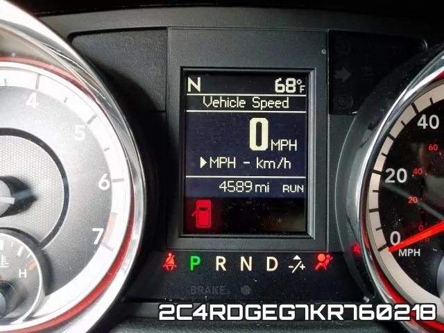 2C4RDGEG7KR760218 фото 9
