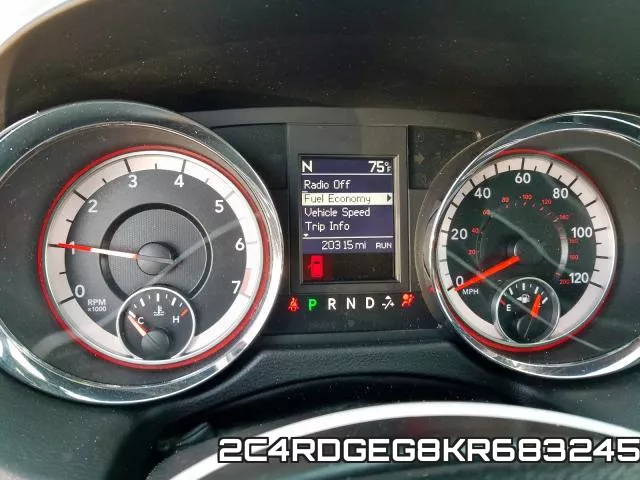 2C4RDGEG8KR683245 фото 9