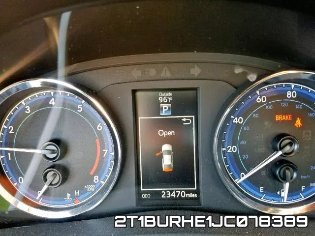 2T1BURHE1JC078389 фото 9