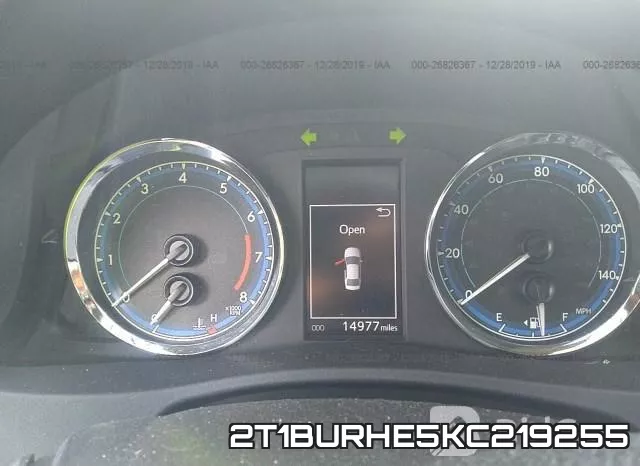2T1BURHE5KC219255 фото 8