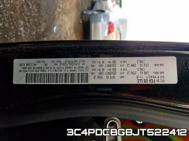 3C4PDCBG8JT522412 фото 2
