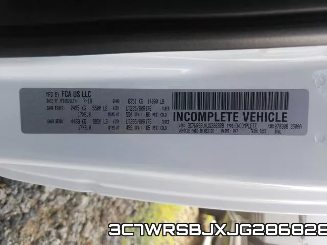 3C7WRSBJXJG286828 фото 2