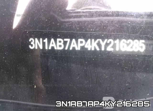 3N1AB7AP4KY216285 фото 10