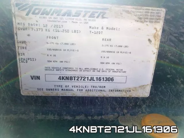 4KNBT2721JL161306 фото 2