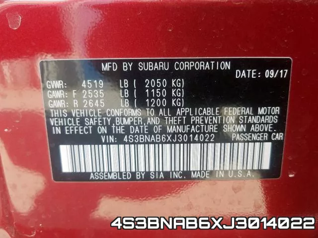 4S3BNAB6XJ3014022 фото 2