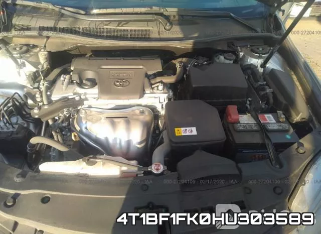 4T1BF1FK0HU303589 фото 2