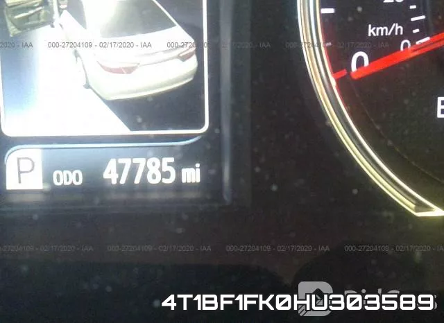 4T1BF1FK0HU303589 фото 8