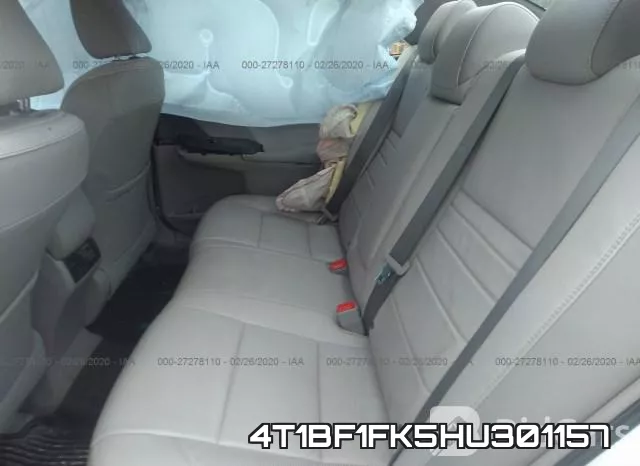 4T1BF1FK5HU301157 фото 9