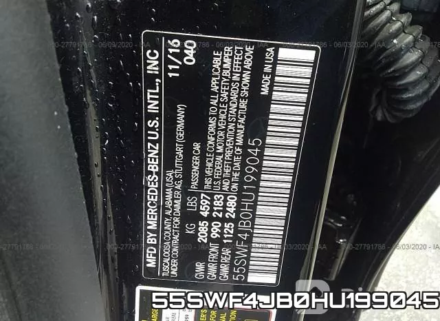 55SWF4JB0HU199045 фото 10