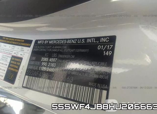 55SWF4JB8HU206663 фото 10