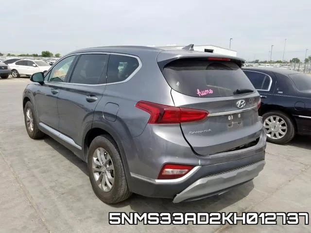 5NMS33AD2KH012737 фото 4