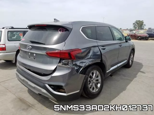 5NMS33AD2KH012737 фото 5