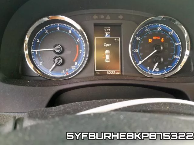 5YFBURHE8KP875322 фото 9