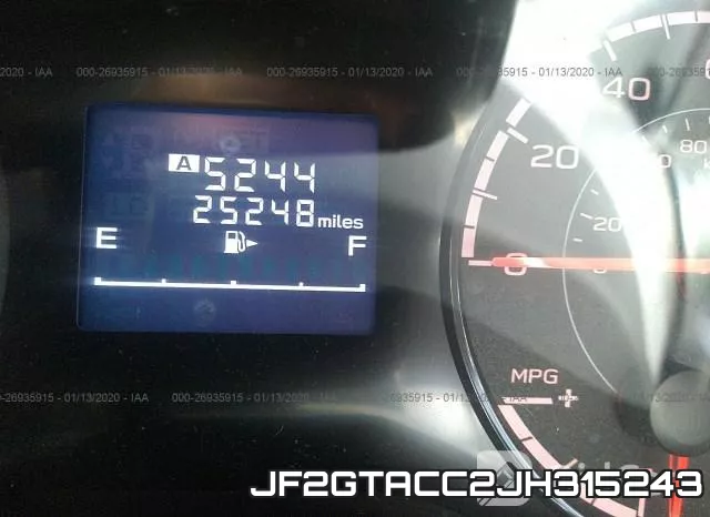 JF2GTACC2JH315243 фото 8