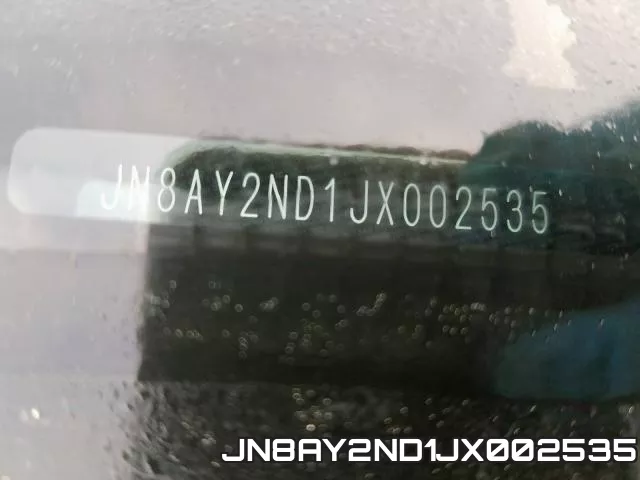 JN8AY2ND1JX002535 фото 2