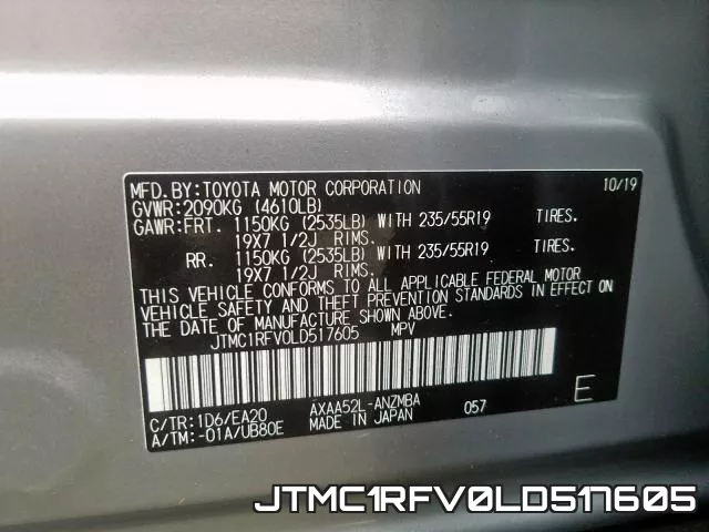JTMC1RFV0LD517605 фото 2
