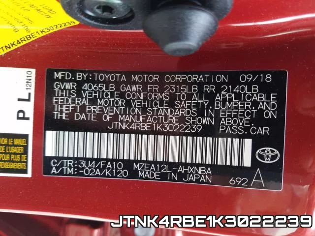 JTNK4RBE1K3022239 фото 2
