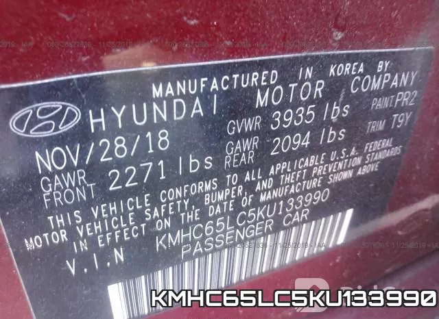 KMHC65LC5KU133990 фото 10