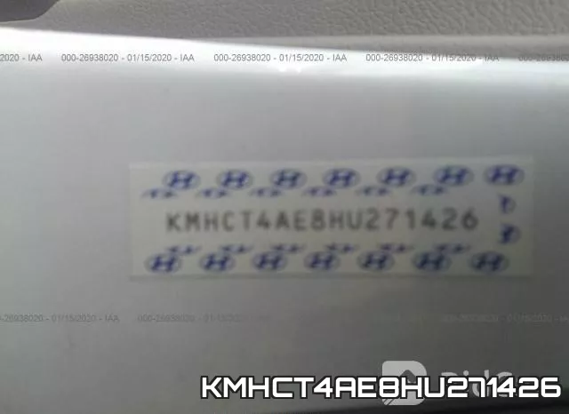 KMHCT4AE8HU271426 фото 10