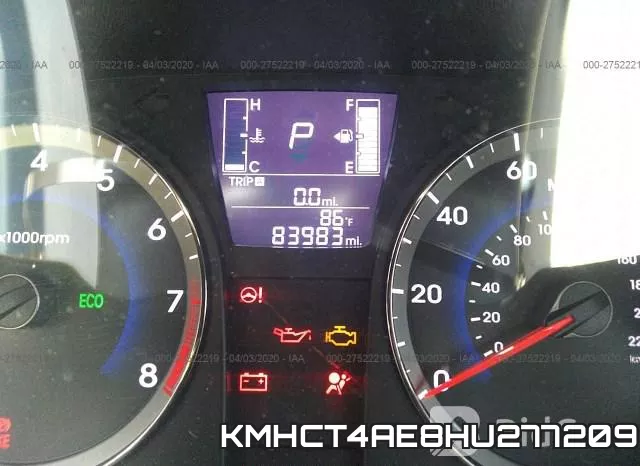 KMHCT4AE8HU277209 фото 8