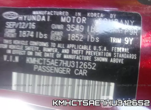 KMHCT5AE7HU312652 фото 10