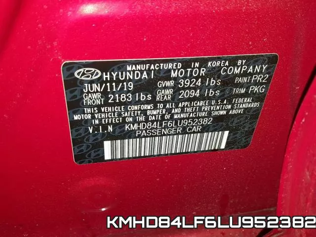 KMHD84LF6LU952382 фото 2