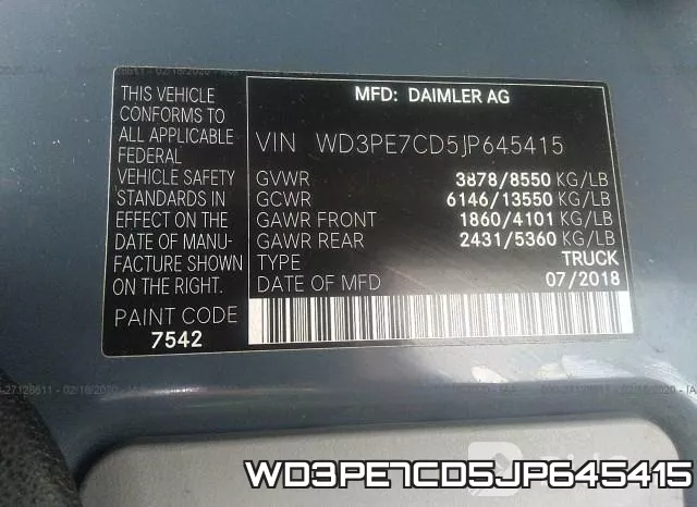 WD3PE7CD5JP645415 фото 10