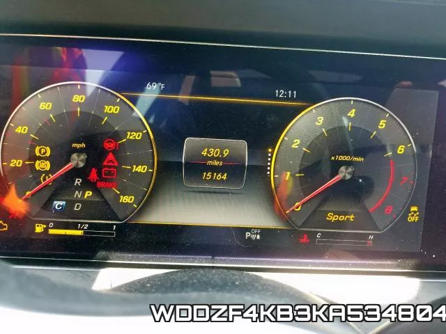 WDDZF4KB3KA534804 фото 9