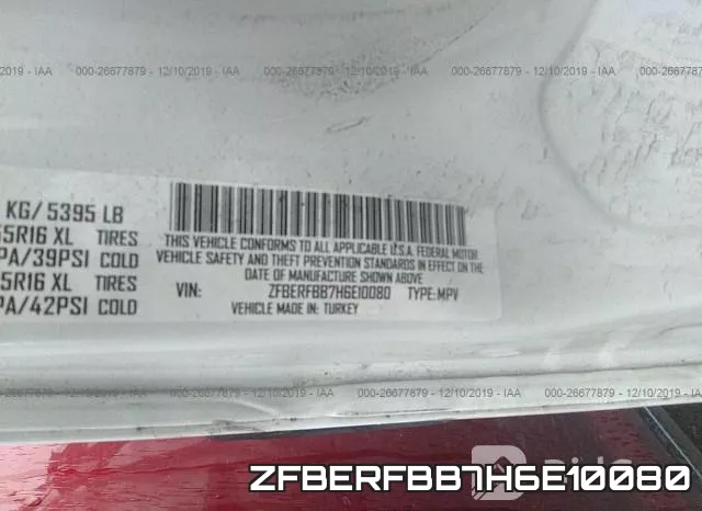 ZFBERFBB7H6E10080 фото 10