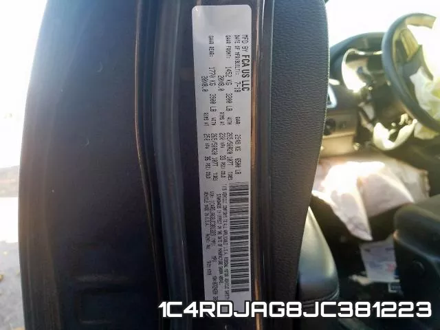 1C4RDJAG8JC381223 фото 2