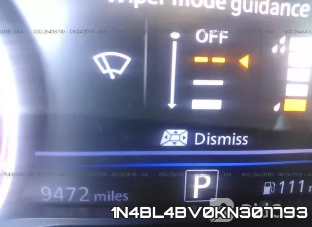 1N4BL4BV0KN307793 фото 7