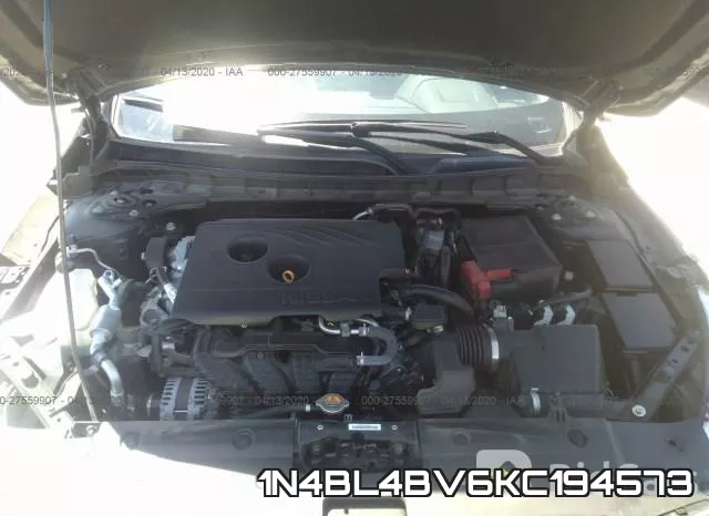 1N4BL4BV6KC194573 фото 2