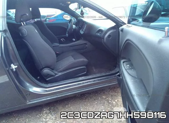 2C3CDZAG7HH598116 фото 6