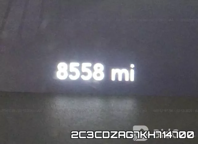2C3CDZAG7KH714700 фото 8