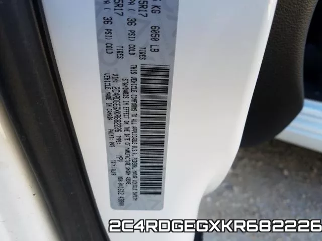 2C4RDGEGXKR682226 фото 2